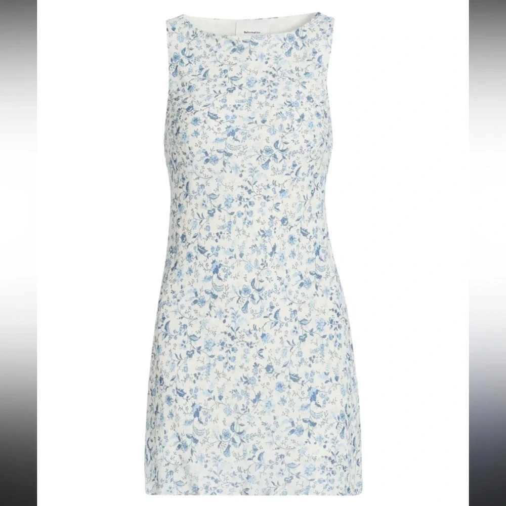 NWT REFORMATION DALE MINI DRESS - Picture 5 of 6